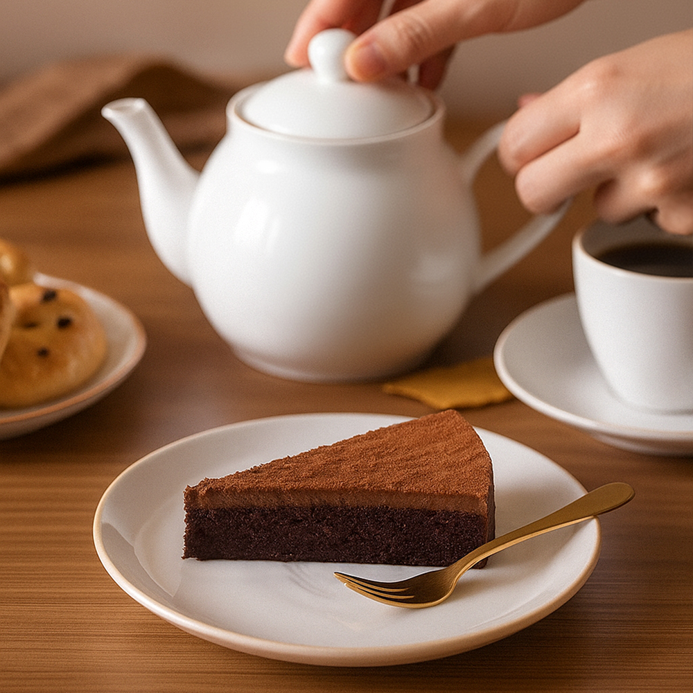 74%生巧克力蛋糕