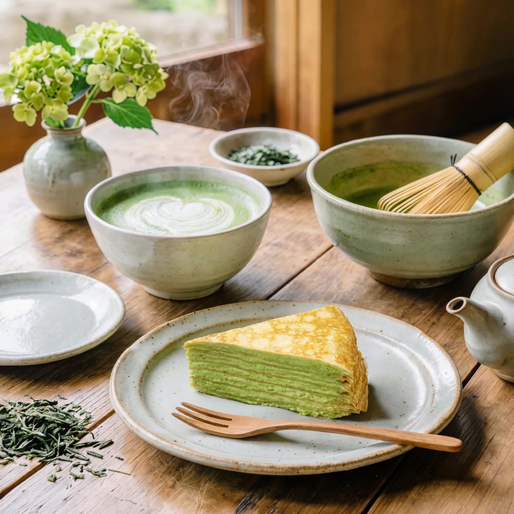 靜岡抹茶千層蛋糕